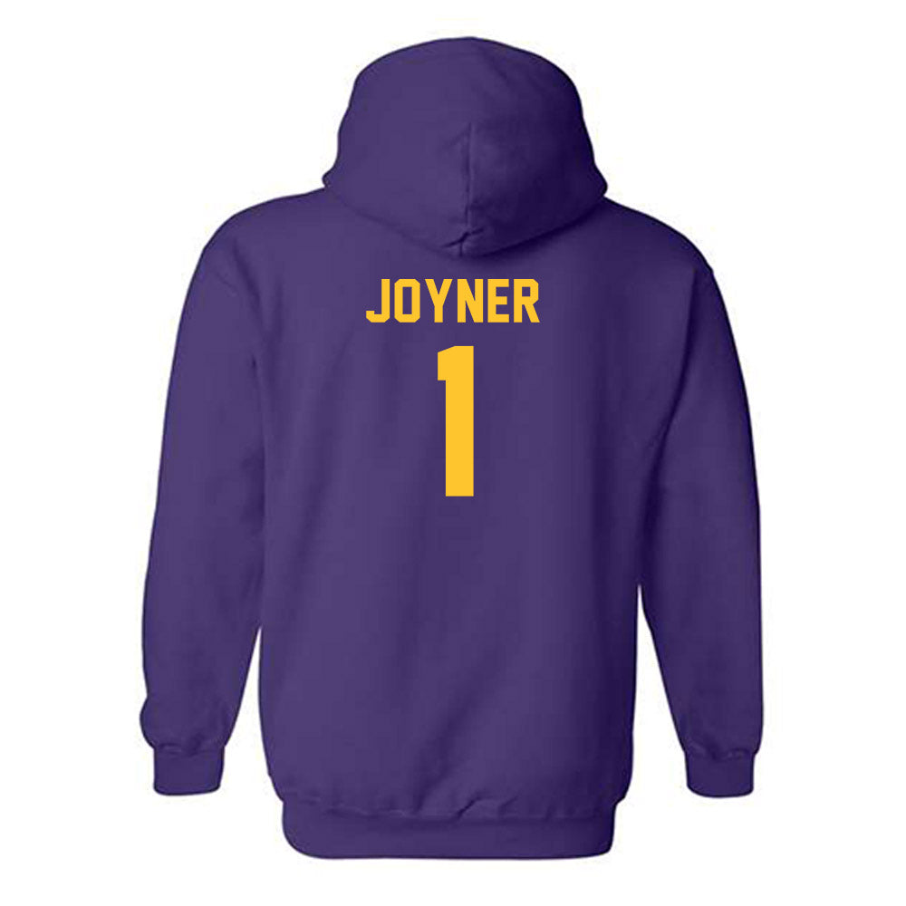 LSU - NCAA Women's Basketball : Amiya Joyner - Classic Shersey Hooded Sweatshirt-1