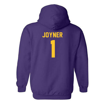 LSU - NCAA Women's Basketball : Amiya Joyner - Classic Shersey Hooded Sweatshirt-1
