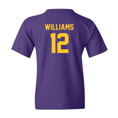 LSU - NCAA Women's Basketball : Mikaylah Williams - Classic Shersey Youth T-Shirt-1