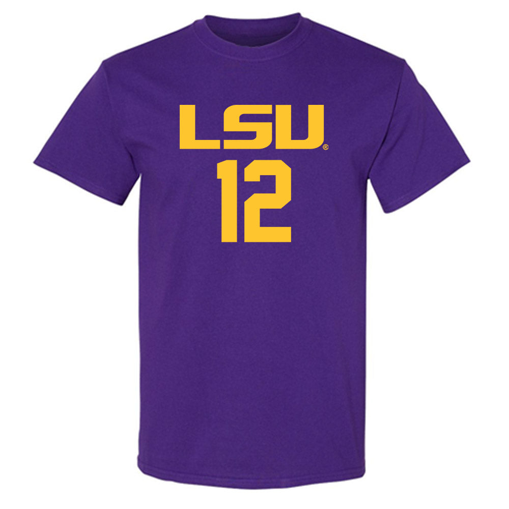 LSU - NCAA Women's Basketball : Mikaylah Williams - Classic Shersey T-Shirt-0