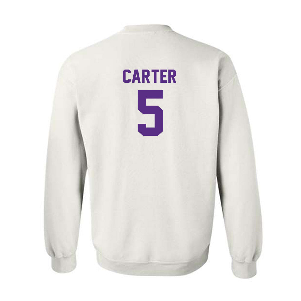 LSU - NCAA Men's Basketball : Cam Carter - Classic Shersey Crewneck Sweatshirt