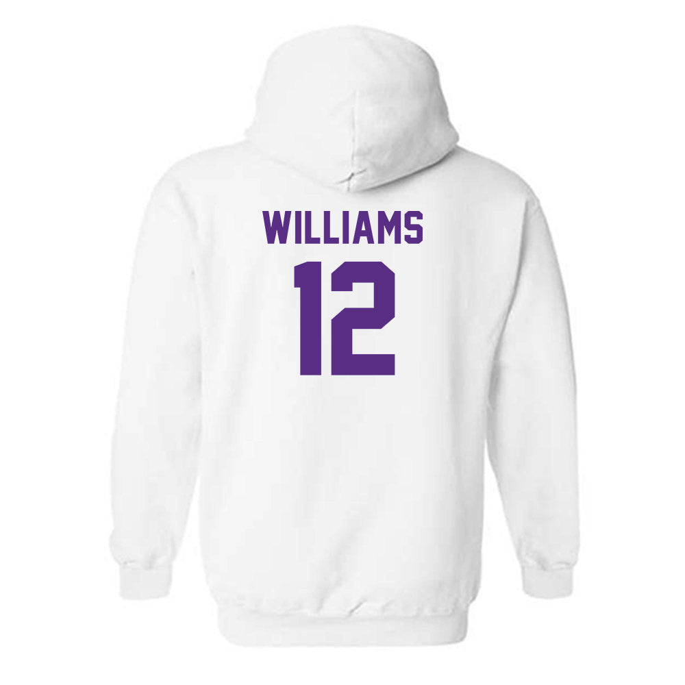 LSU - NCAA Women's Basketball : Mikaylah Williams - Classic Shersey Hooded Sweatshirt-1