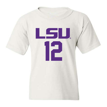 LSU - NCAA Women's Basketball : Mikaylah Williams - Classic Shersey Youth T-Shirt-0