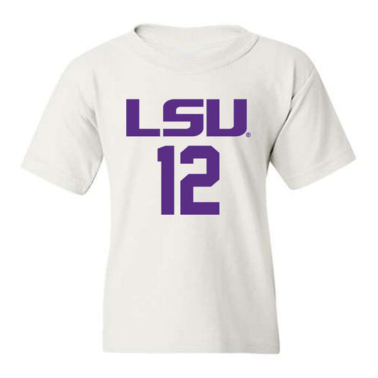 LSU - NCAA Women's Basketball : Mikaylah Williams - Classic Shersey Youth T-Shirt-0