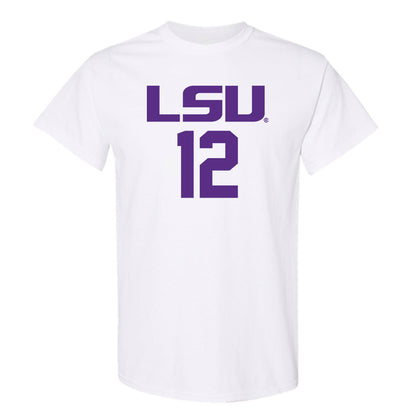 LSU - NCAA Women's Basketball : Mikaylah Williams - Classic Shersey T-Shirt-0