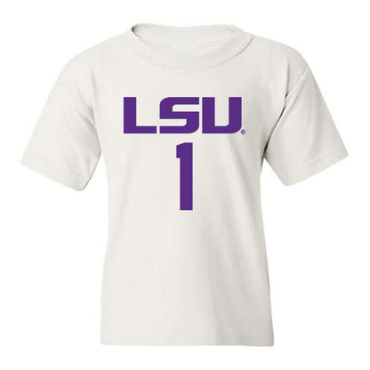 LSU - NCAA Women's Basketball : Amiya Joyner - Classic Shersey Youth T-Shirt-0