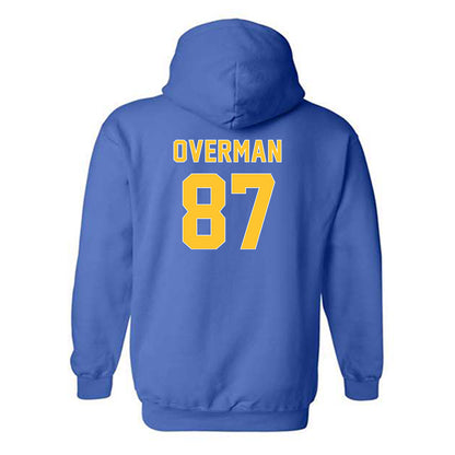 Pittsburgh - NCAA Football : Jake Overman - Generic Shersey Hooded Sweatshirt