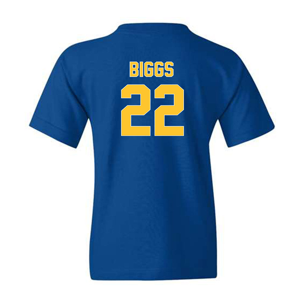 Pittsburgh - NCAA Women's Basketball : Audrey Biggs - Youth T-Shirt