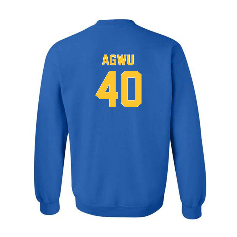 Pittsburgh - NCAA Football : Amah Agwu - Generic Shersey Crewneck Sweatshirt