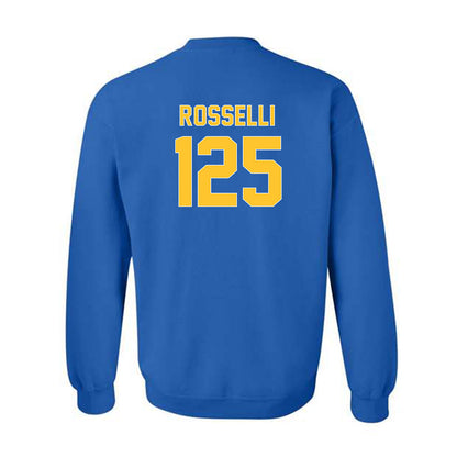 Pittsburgh - NCAA Wrestling : Jaxson Rosselli - Generic Shersey Crewneck Sweatshirt-1