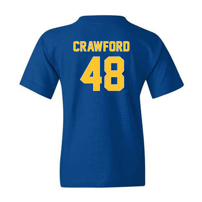 Pittsburgh - NCAA Football : Nico Crawford - Youth T-Shirt