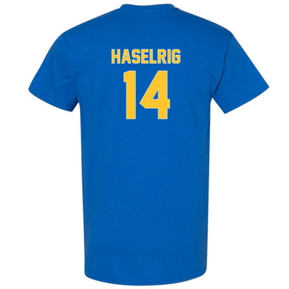 Pittsburgh - NCAA Football : Benny Haselrig - Generic Shersey T-Shirt-1