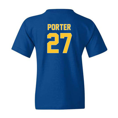 Pittsburgh - NCAA Baseball : Matthew Porter - Generic Shersey Youth T-Shirt