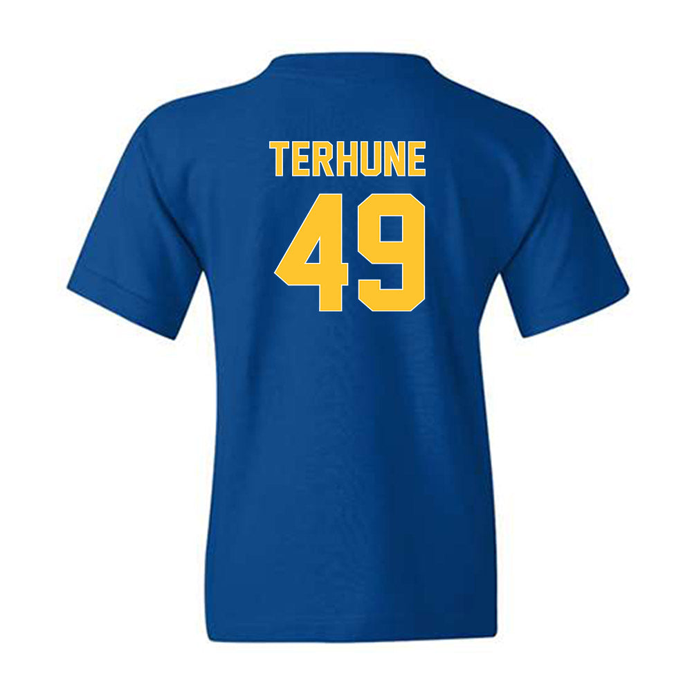 Pittsburgh - NCAA Baseball : Isaac Terhune - Generic Shersey Youth T-Shirt-1