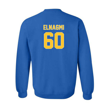 Pittsburgh - NCAA Football : Akram Elnagmi - Generic Shersey Crewneck Sweatshirt-1