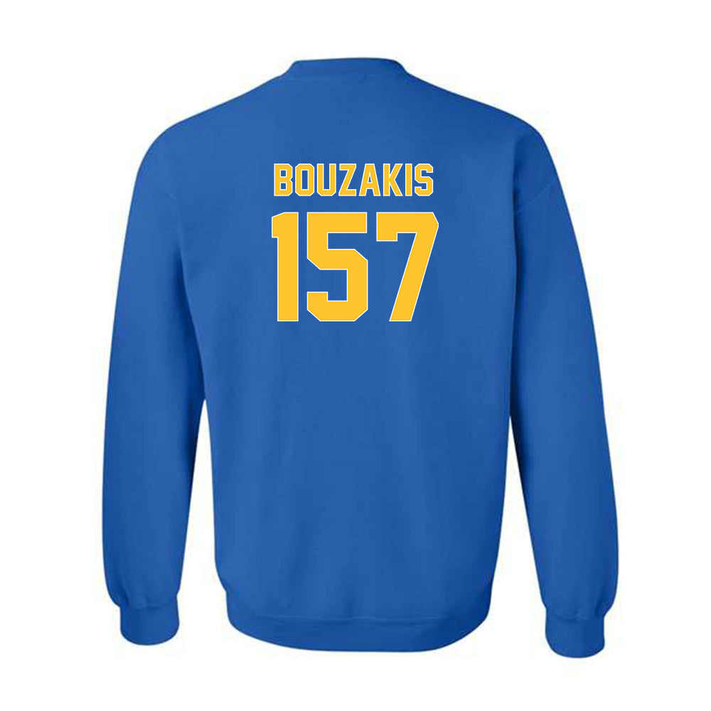 Pittsburgh - NCAA Wrestling : Vince Bouzakis - Generic Shersey Crewneck Sweatshirt-1