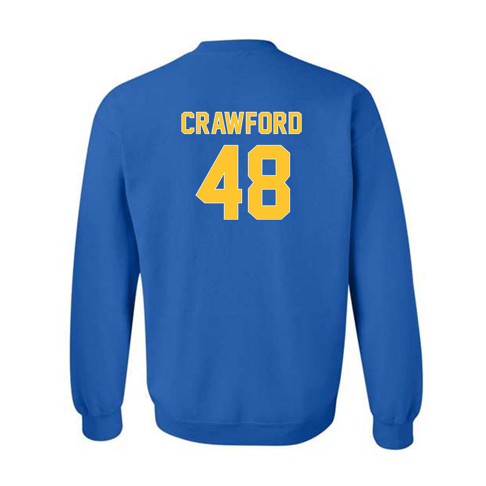 Pittsburgh - NCAA Football : Nico Crawford - Crewneck Sweatshirt