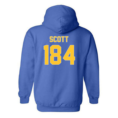 Pittsburgh - NCAA Wrestling : Kyle Scott - Generic Shersey Hooded Sweatshirt-1