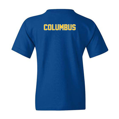 Pittsburgh - NCAA Cheerleading : Christina Columbus - Generic Shersey Youth T-Shirt-1