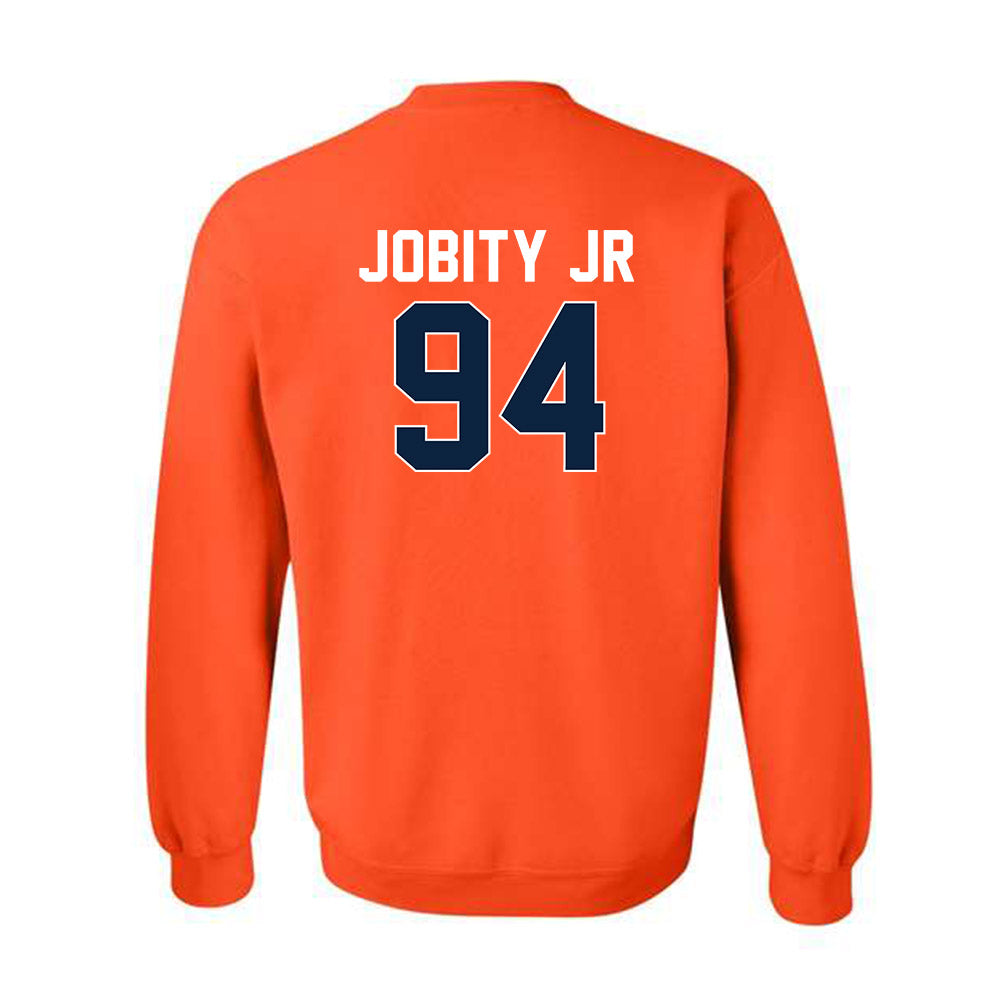 Syracuse - NCAA Football : Kevin Jobity Jr - Crewneck Sweatshirt Classic Shersey