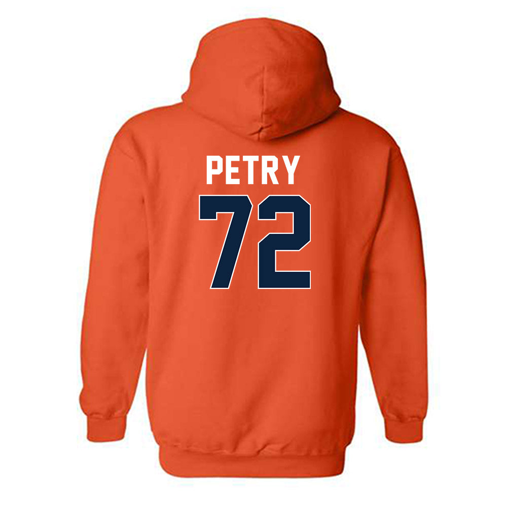 Syracuse - NCAA Football : Mark Petry - Hooded Sweatshirt Classic Shersey