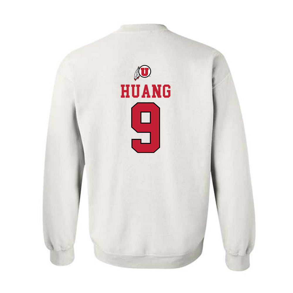 Utah - NCAA Men's Basketball : Jerry Huang - Sports Shersey Crewneck Sweatshirt