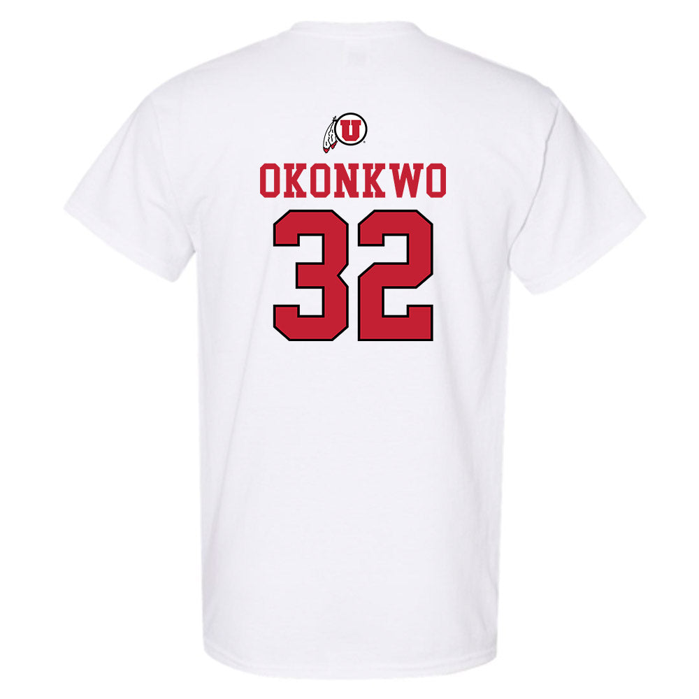 Utah - NCAA Men's Basketball : James Okonkwo - Sports Shersey T-Shirt-1
