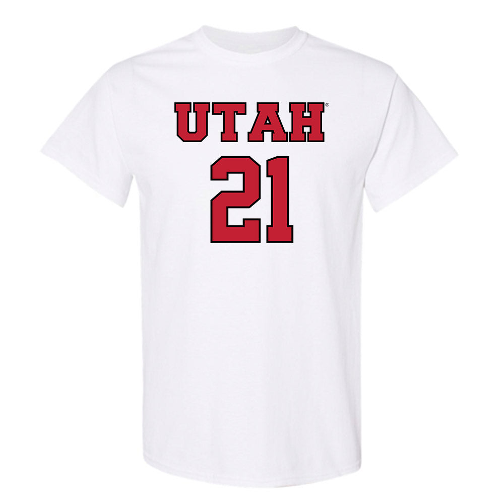 Utah - NCAA Men's Basketball : Obomate Abbey - Sports Shersey T-Shirt-0