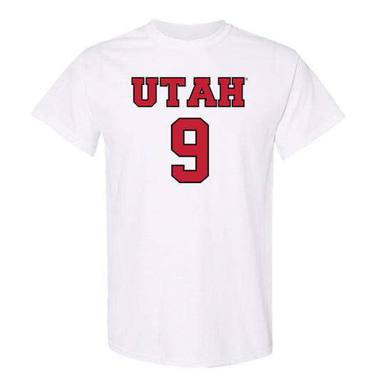Utah - NCAA Men's Basketball : Jerry Huang - Sports Shersey T-Shirt