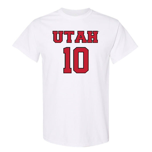 Utah - NCAA Men's Basketball : Jahki Howard - Sports Shersey T-Shirt-0