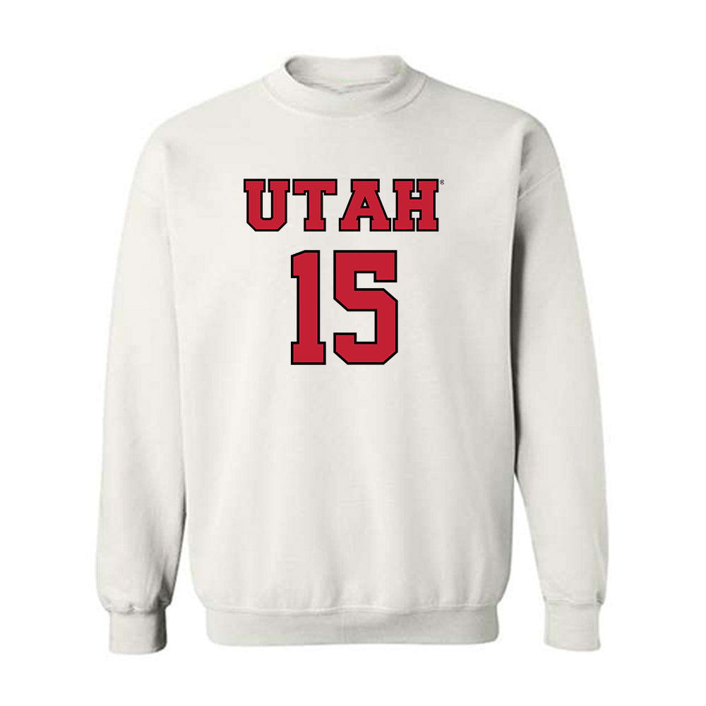 Utah - NCAA Men's Basketball : Alvin Jackson - Sports Shersey Crewneck Sweatshirt-0