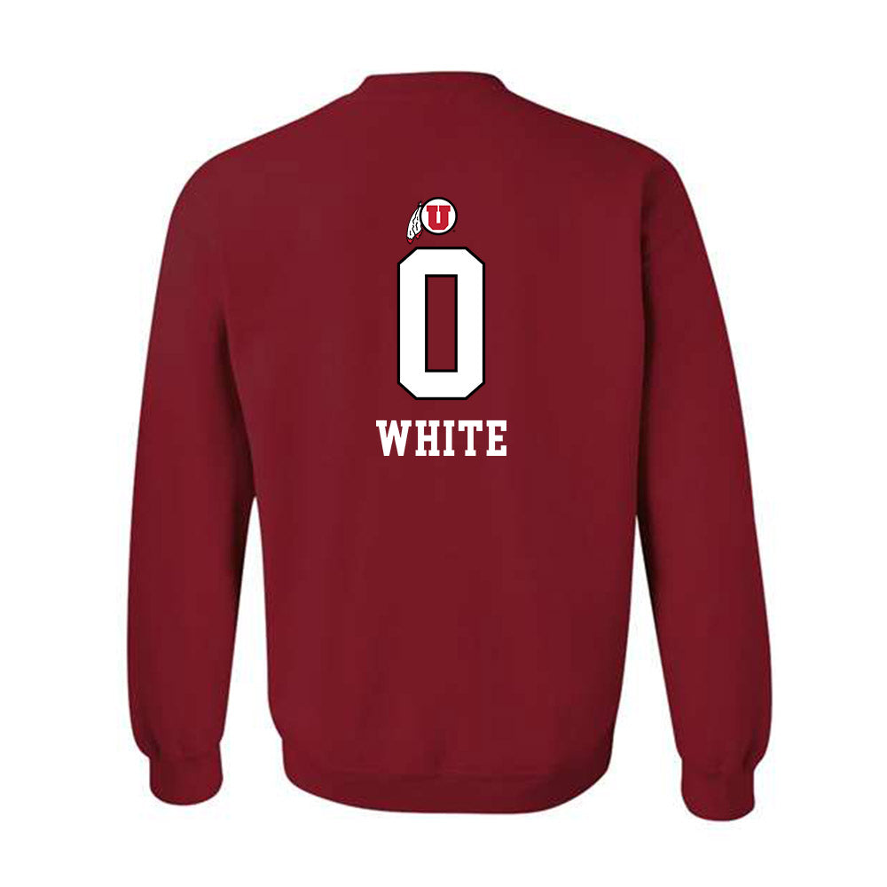 Utah - NCAA Women's Basketball : Lani White - Sports Shersey Crewneck Sweatshirt-1