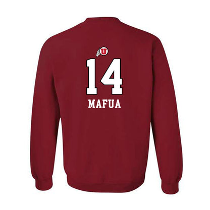 Utah - NCAA Women's Basketball : Kamryn Mafua - Sports Shersey Crewneck Sweatshirt-1