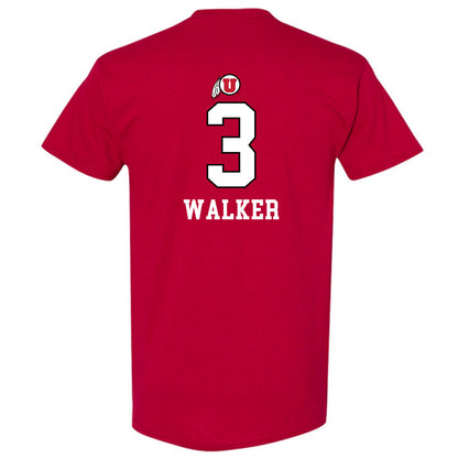 Utah - NCAA Women's Basketball : Brooke Walker - Sports Shersey T-Shirt-1
