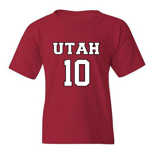 Utah - NCAA Women's Basketball : Grace Foster - Sports Shersey Youth T-Shirt-0