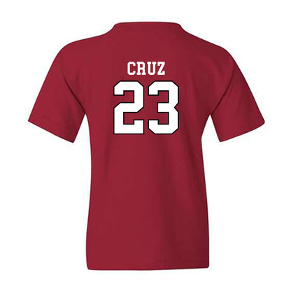 Utah - NCAA Softball : Izzy Cruz - Generic Shersey Youth T-Shirt-1