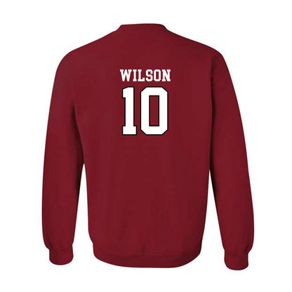 Utah - NCAA Softball : Danika Wilson - Generic Shersey Crewneck Sweatshirt-1
