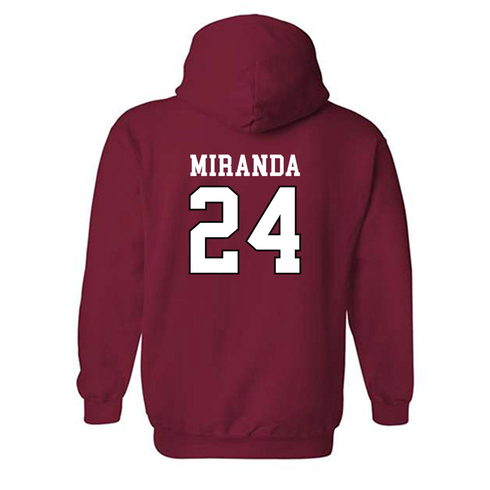 Utah - NCAA Softball : Raci Miranda - Generic Shersey Hooded Sweatshirt-1