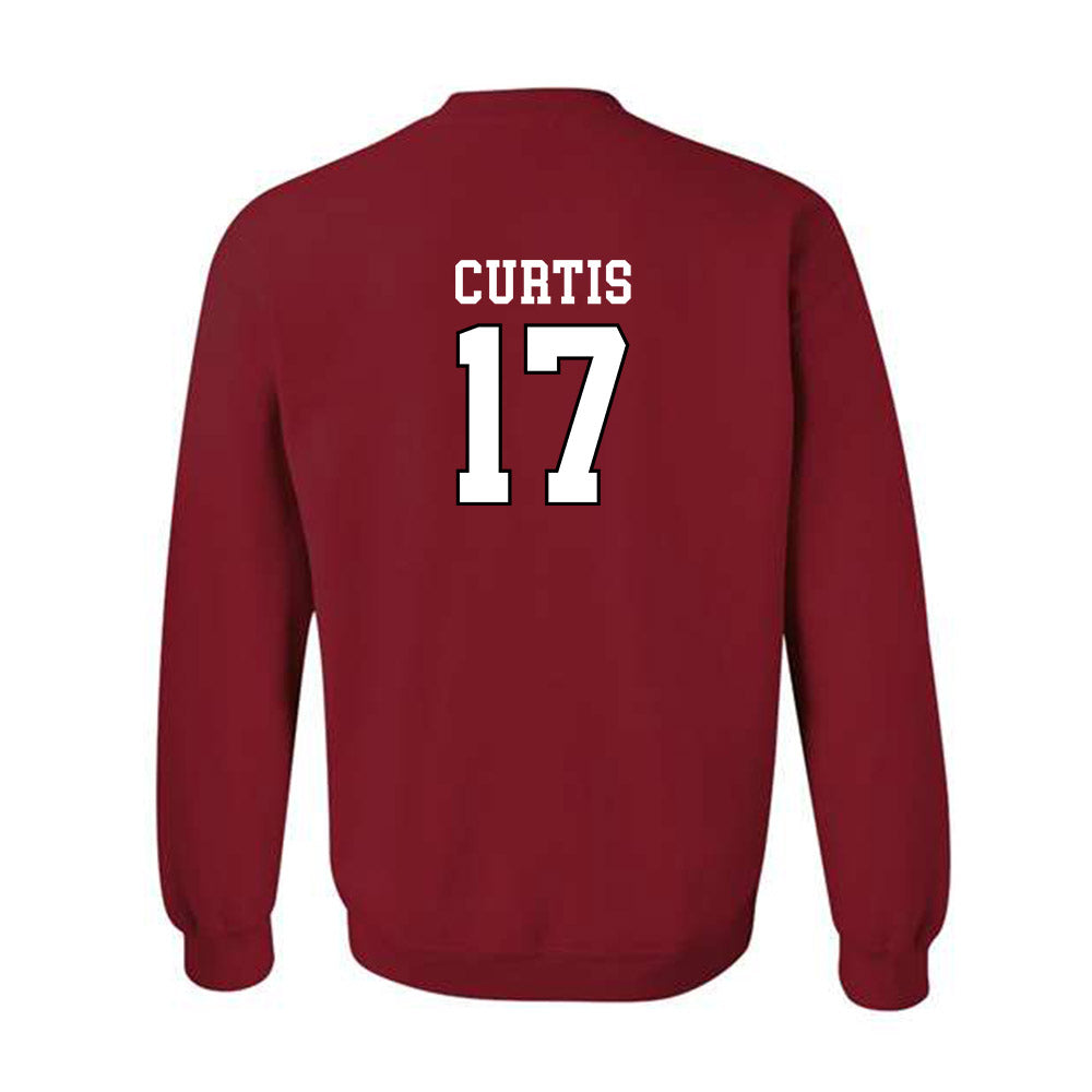 Utah - NCAA Football : Dillon Curtis - Generic Shersey Crewneck Sweatshirt-1