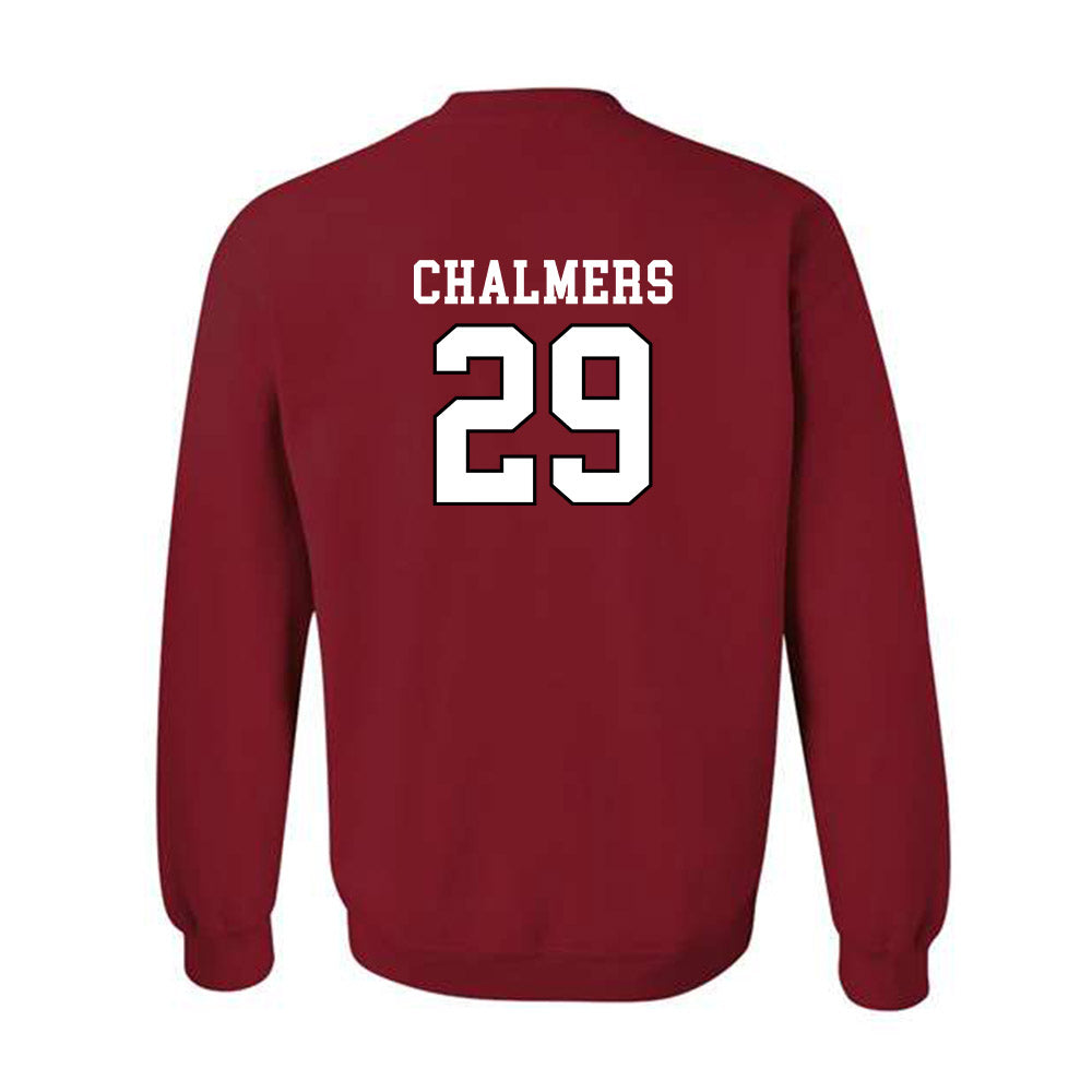 Utah - NCAA Men's Lacrosse : Nathan Chalmers - Generic Shersey Crewneck Sweatshirt-1