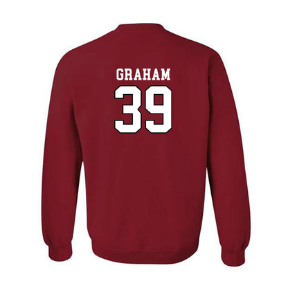 Utah - NCAA Baseball : Seth Graham - Generic Shersey Crewneck Sweatshirt-1