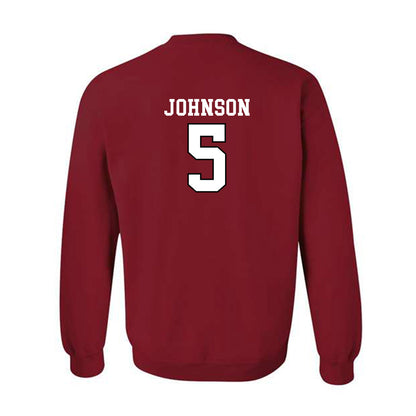 Utah - NCAA Football : Tao Johnson - Generic Shersey Crewneck Sweatshirt-1
