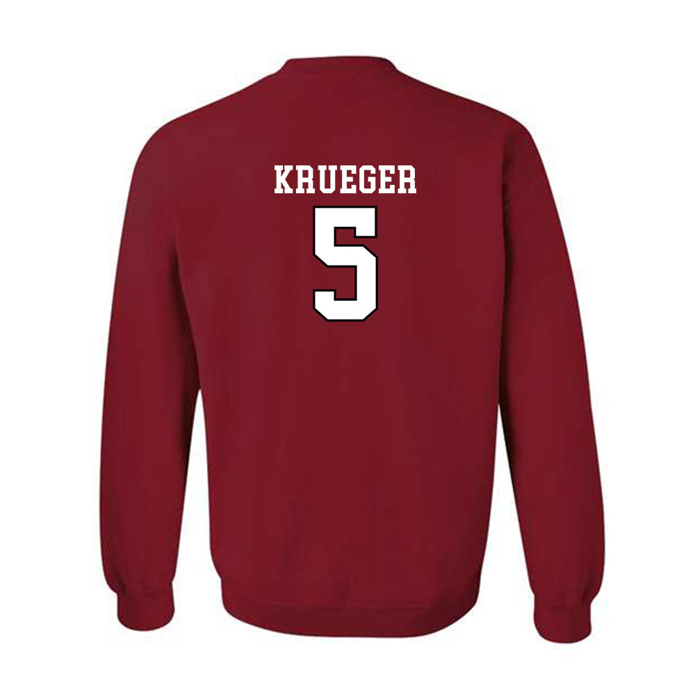 Utah - NCAA Men's Lacrosse : Spencer Krueger - Generic Shersey Crewneck Sweatshirt-1