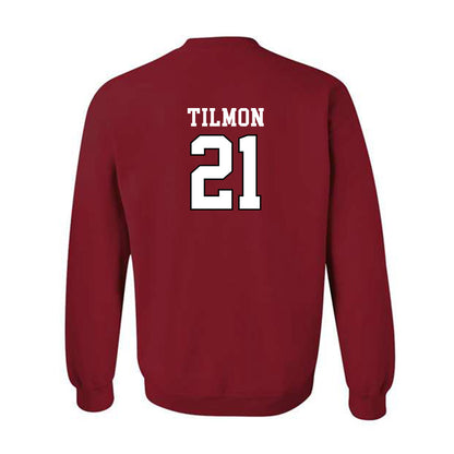 Utah - NCAA Football : Nathan Tilmon - Generic Shersey Crewneck Sweatshirt-1