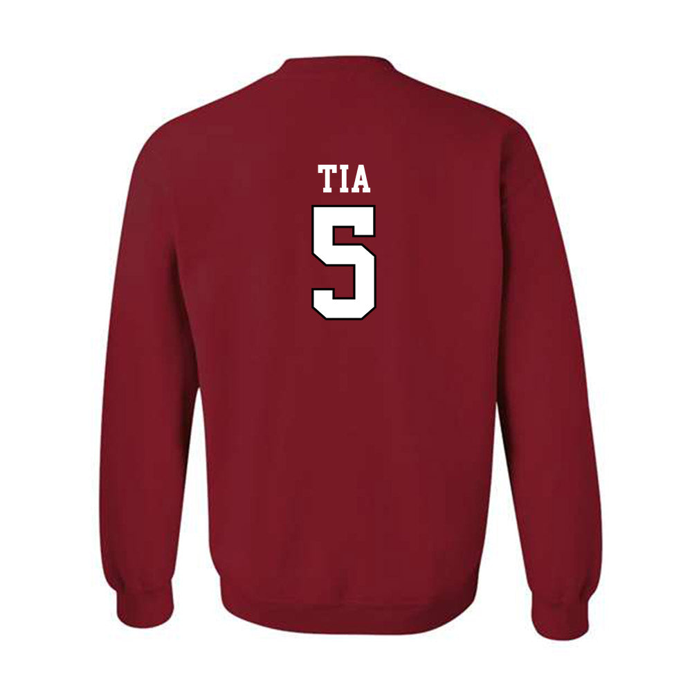 Utah - NCAA Football : Otto Tia - Generic Shersey Crewneck Sweatshirt-1