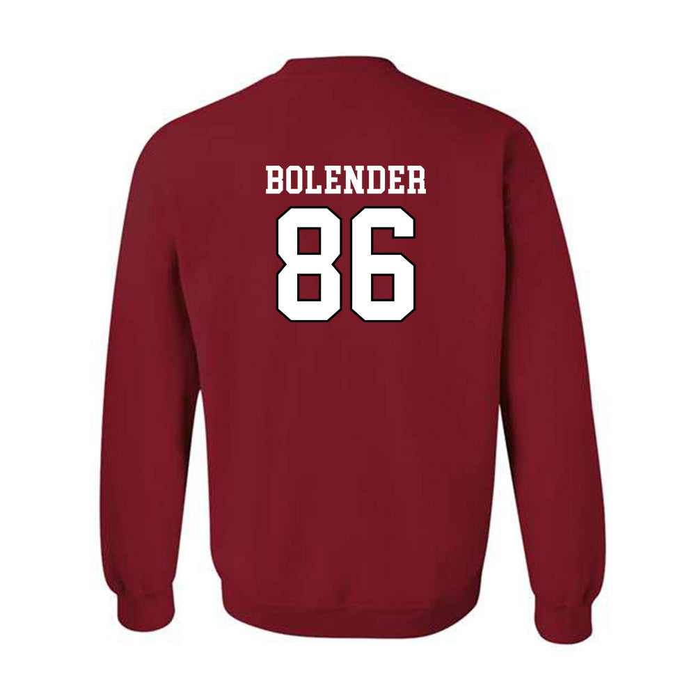 Utah - NCAA Football : Jackson Bolender - Generic Shersey Crewneck Sweatshirt-1