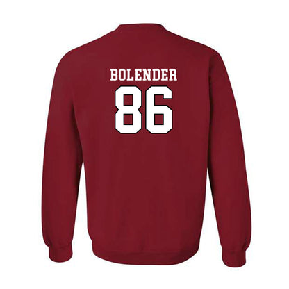 Utah - NCAA Football : Jackson Bolender - Generic Shersey Crewneck Sweatshirt-1