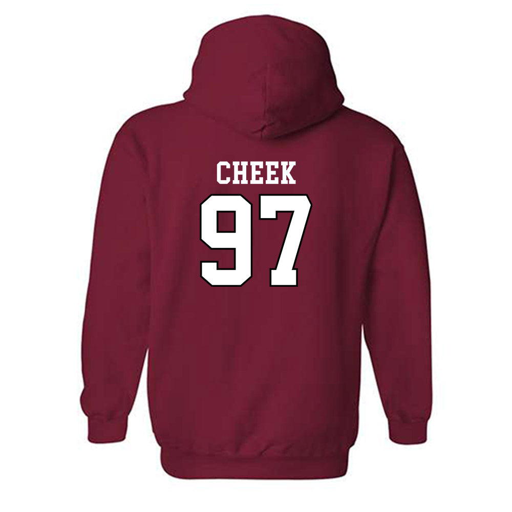 Utah - NCAA Football : Joseph Cheek - Generic Shersey Hooded Sweatshirt-1
