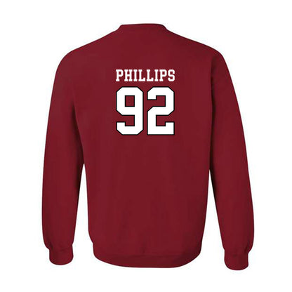 Utah - NCAA Football : Orion Phillips - Generic Shersey Crewneck Sweatshirt-1