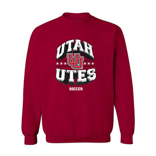 Utah - NCAA Women's Soccer : Ali Swensen - Generic Shersey Crewneck Sweatshirt-0